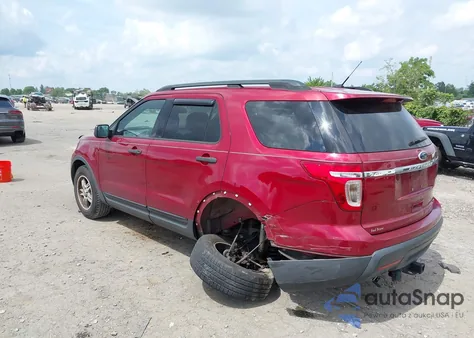 2013 Ford Explorer from USA, damaged, VIN 1FM5K7B8XDGB04158
